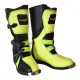 Botas cross amarelo fluor
