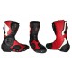 Botas supermotard vermelhas
