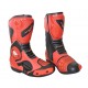 Botas supermotard vermelhas