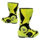 Botas supermotard fluorescentes