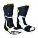 Botas supermotard fluorescentes