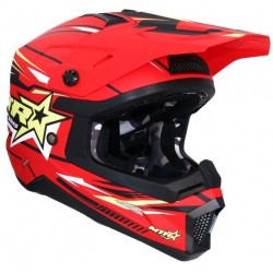 Capacete Shiro MTR MX-308 Vermelho