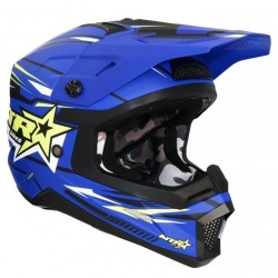 Capacete Shiro MTR MX-308 Azul
