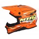 Capacete Shiro MTR MX-308 Laranja