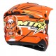 Capacete Shiro MTR MX-308 Laranja