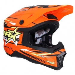 Capacete Shiro MTR MX-308 Laranja